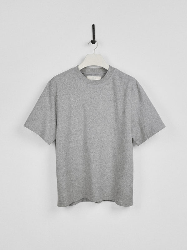 c2h4 011 - Writer's Turtleneck Short-Sleeves Gray