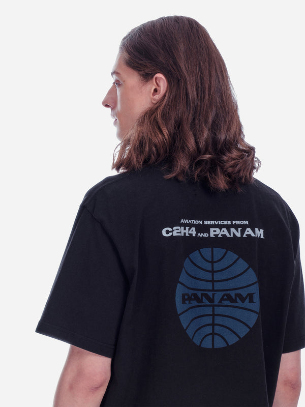 C2h4 Pan Am® × C2H4® Air Route T-shirt Black