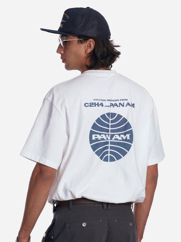 C2h4 Pan Am® × C2H4® Air Route T-shirt White