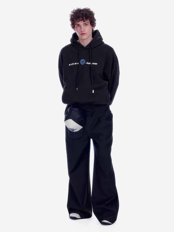 C2h4 Pan Am® × C2H4® Airline Hoodie Charcoal