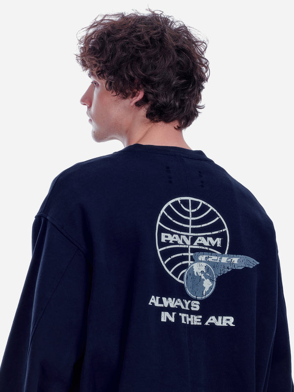 C2h4 Pan Am® × C2H4® Logo Crewneck Mazarine