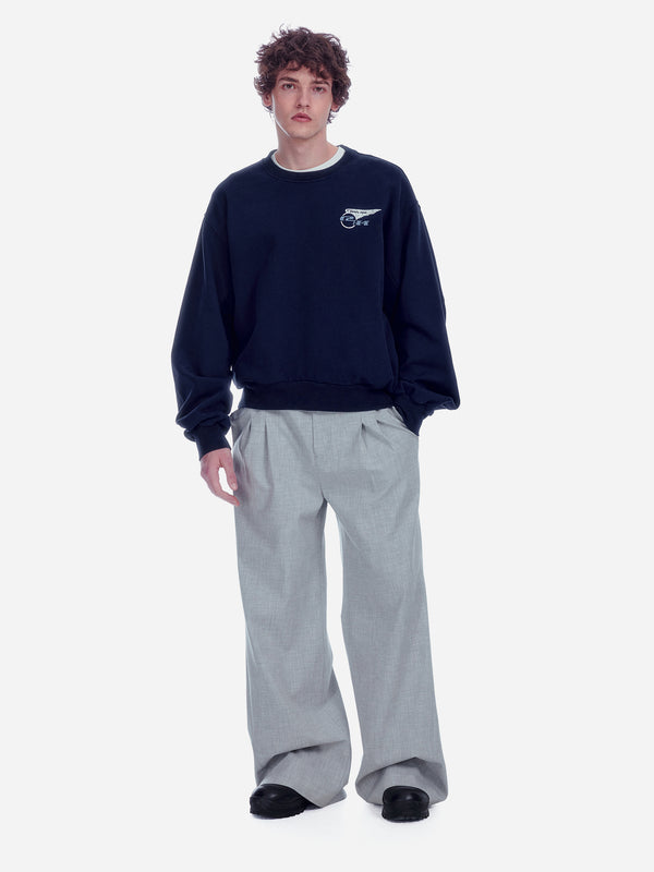 C2h4 Pan Am® × C2H4® Logo Crewneck Mazarine