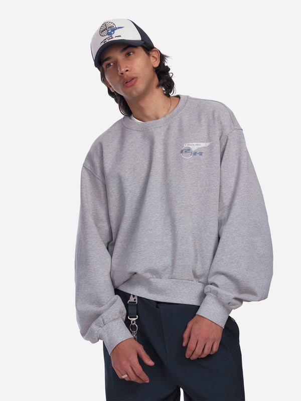 C2h4 Pan Am® × C2H4® Logo Crewneck Wathet