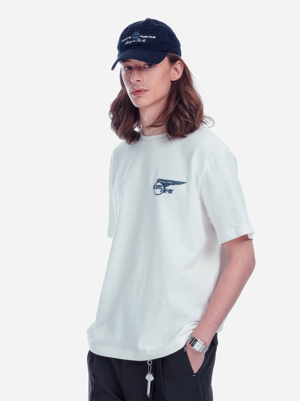 c2h4 Pan Am® × C2H4® Logo T-shirt White