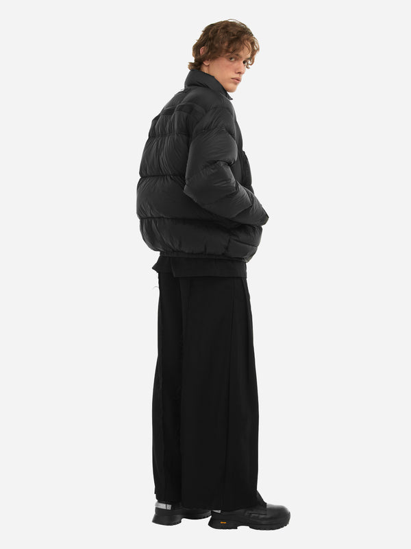 C2h4 Staff Uniform Lightweight Down Jacket BLACK