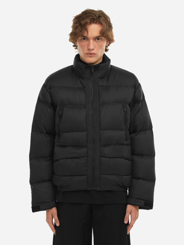 c2h4 Staff Uniform Lightweight Down Jacket BLACK