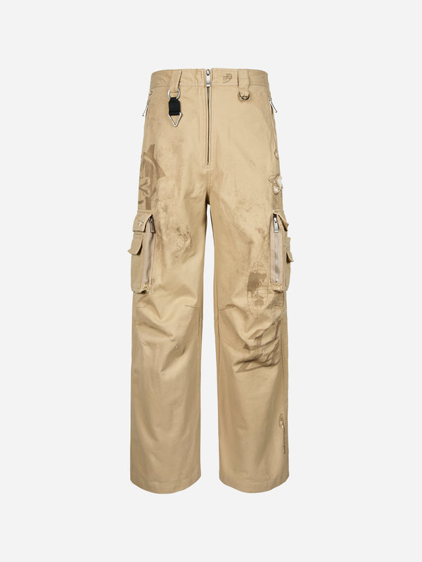 c2h4 C2H4 x Mastermind JAPAN Vol.3 Construction Work Pants Muddy Khaki