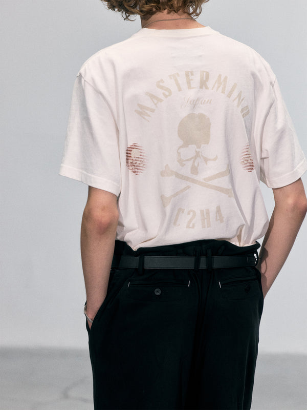 C2h4 C2H4 X Mastermind JAPAN Vol.3 Logo T-shirt Mist White