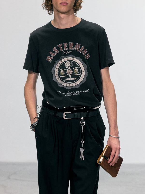 C2h4 C2H4 X Mastermind JAPAN Vol.3 Scale T-shirt Graphite Black