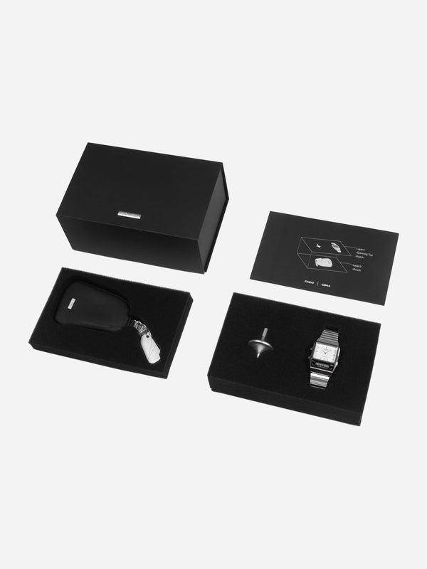 C2h4 CASIO® AQ-800E Dreamer’s Set By C2H4® Sliver