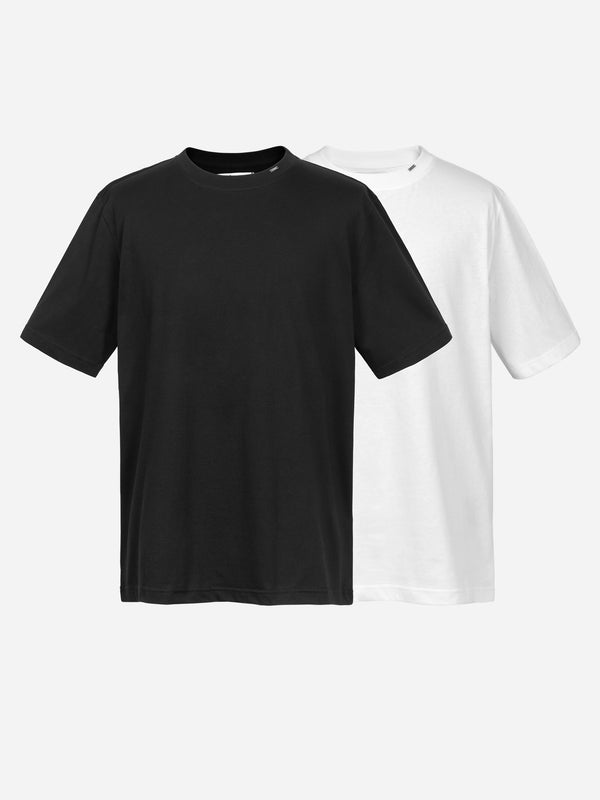 c2h4 Staff Uniform Standard 2-Pack T-shirts Black&White