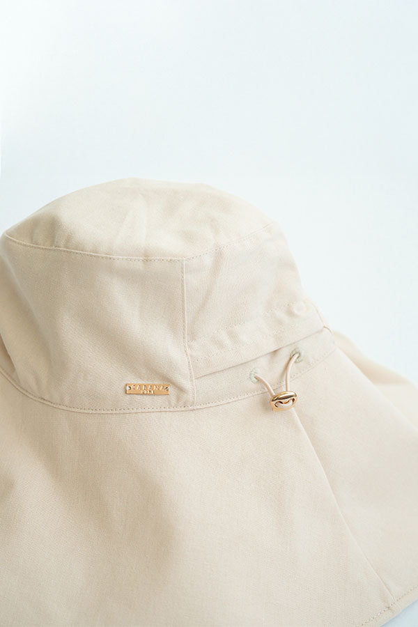 cabana Life Khaki Reversible Wide Brim Sun Hat