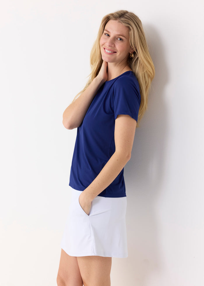 Cabana Life Navy Performance T-Shirt