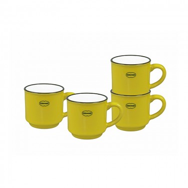 Cabanaz Espresso Cup RD Set4