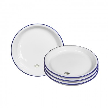 Cabanaz Small Plate-VGR Set4