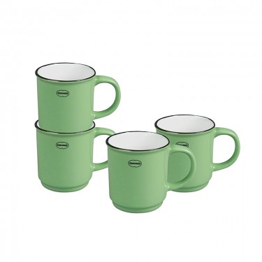 Cabanaz Stackable Mug-PK Set4
