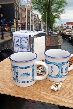 Cabanaz Tea / Coffee Mug Dutch Blue