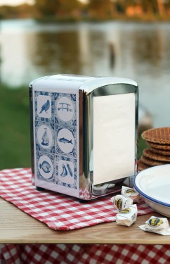 Cabanaz Tissue Dispenser Dutch Blue