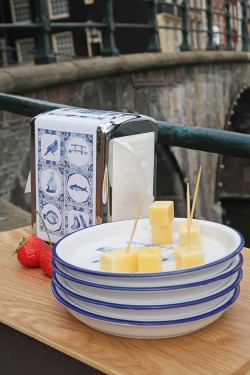 Cabanaz Tissue Dispenser Dutch Blue