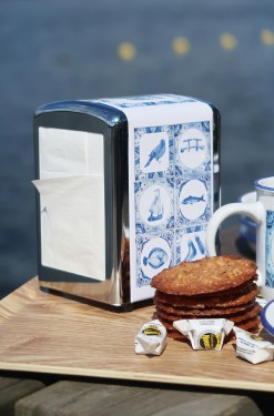 Cabanaz Tissue Dispenser Dutch Blue