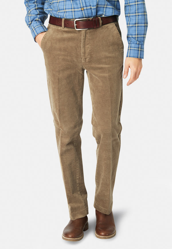 cabano Brook Taverner Elroy Cord Trousers Bg R Beige