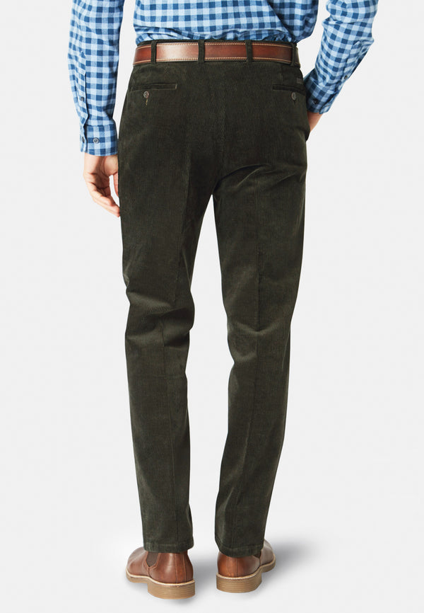 Cabano Brook Taverner Elroy Cord Trousers G K Green