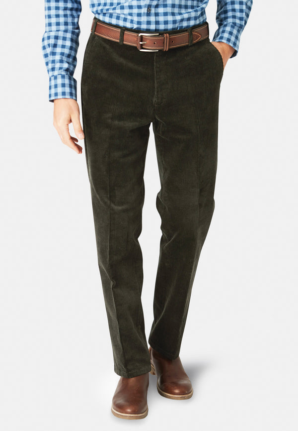 cabano Brook Taverner Elroy Cord Trousers G K Green