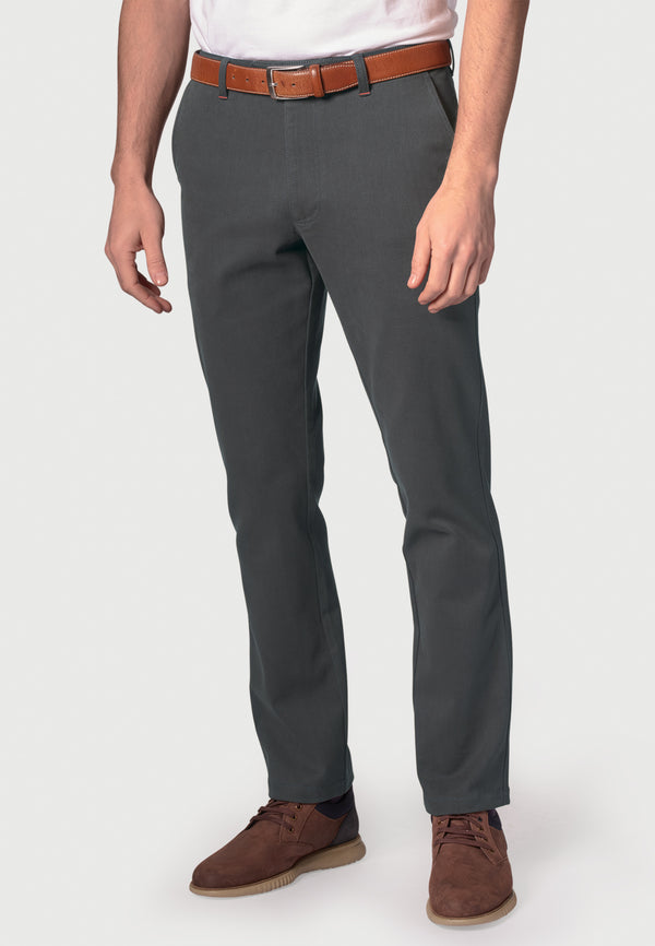 cabano Brook Taverner Seychelles Cotton Trousers G K Dark Grey