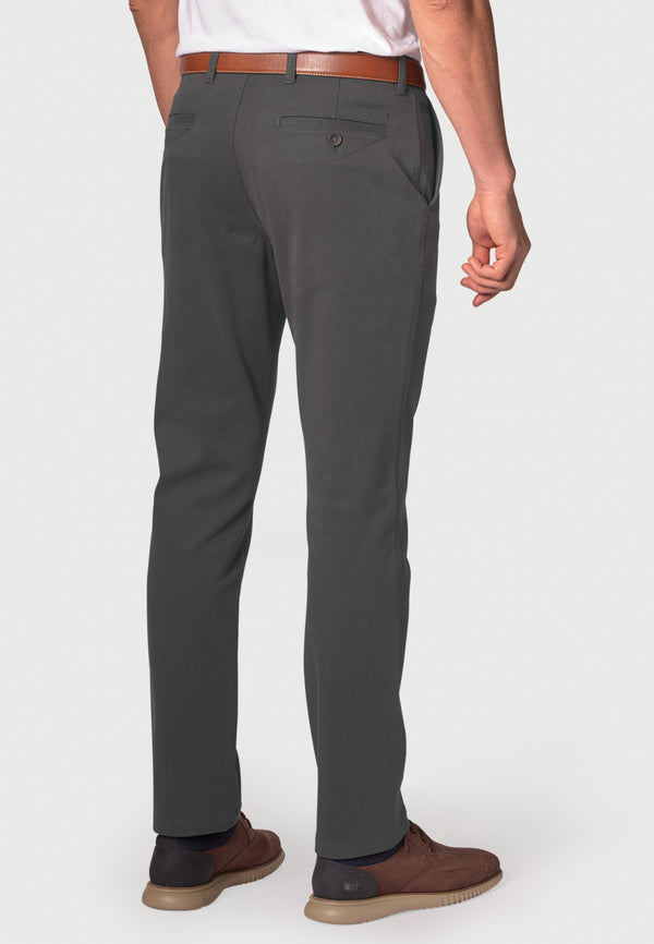 Cabano Brook Taverner Seychelles Cotton Trousers Gy R Dark Grey