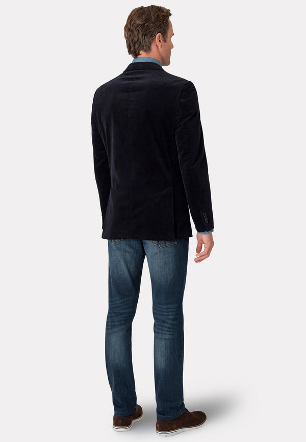 Cabano Brook Taverner Shakespeare Cord Jacket N R Navy