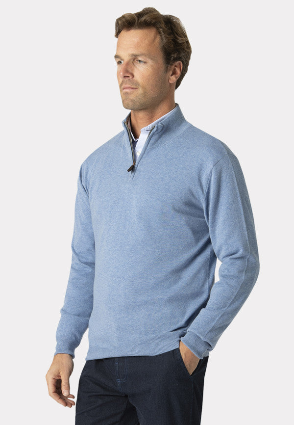 Cabano Brook Taverner Sussex 1/4 Zip Sweater K Light Beige Brook Taverner Sussex 1/4 Zip Sweater K Light Blue Brook Taverner Sussex 1/4 Zip Sweater K Navy