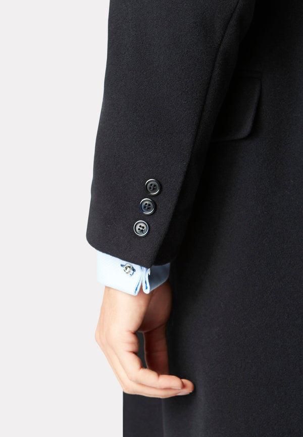 Cabano Brook Taverner Bond Overcoat R Navy