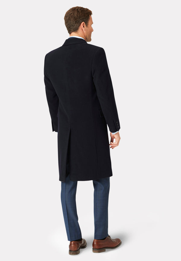 Cabano Brook Taverner Bond Overcoat R Navy