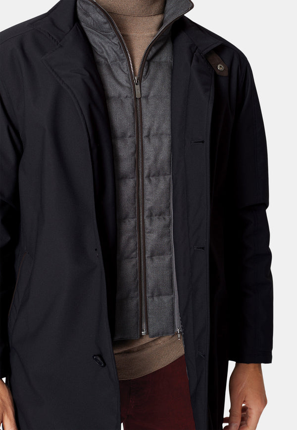 Cabano Brook Taverner Bradshaw Raincoat K Navy