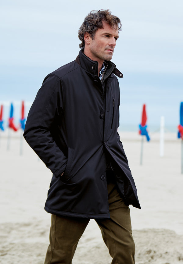 Cabano Brook Taverner Bradshaw Raincoat K Navy