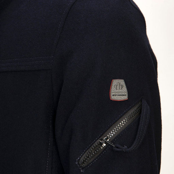 Cabano Cabano Navy Wool Coat R Navy