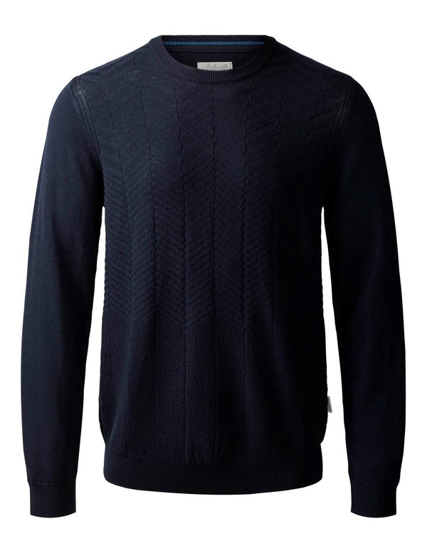 cabano Clipper Cotton Jumper R Navy