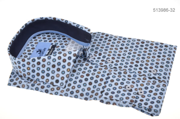 cabano Culture Coloured Drops Shirt K Light Blue