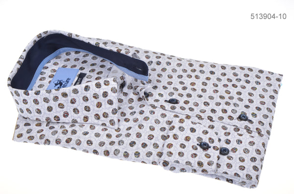 cabano Culture Cotton Shirt K Grey