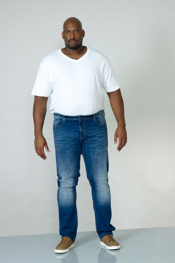 Cabano D555 Ambrose Stretch Jeans K Mid Blue