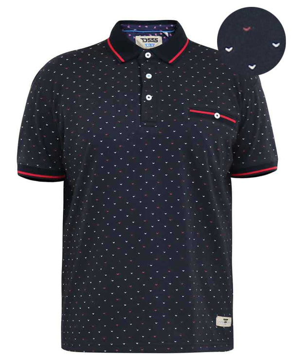 Cabano D555 Ashwell Pique Polo K Navy