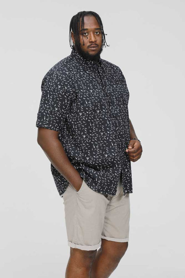 Cabano D555 Beau-S/S Shirt Dk K Dark Navy