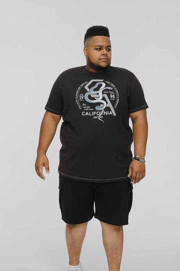 Cabano D555 Cortex T-Shirt K Black
