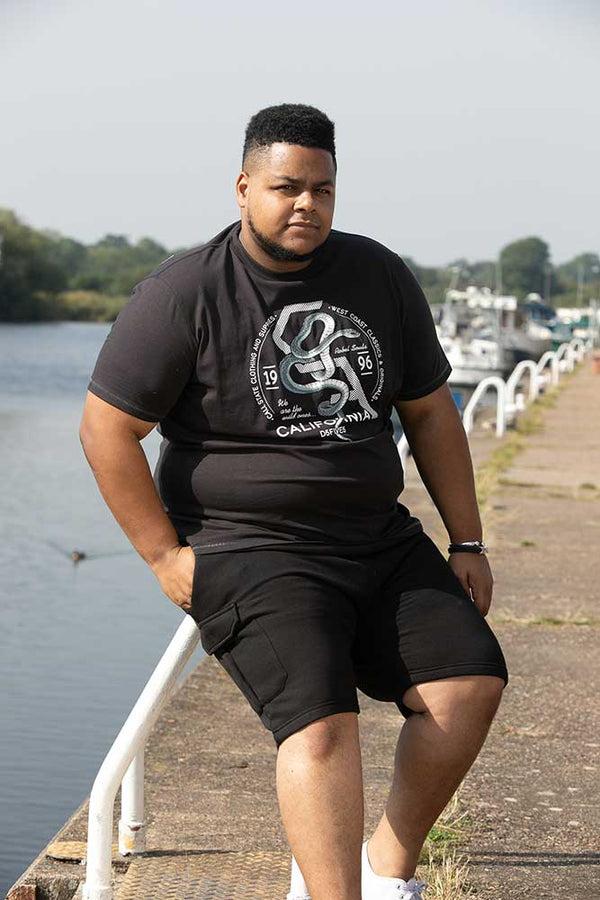 Cabano D555 Cortex T-Shirt K Black