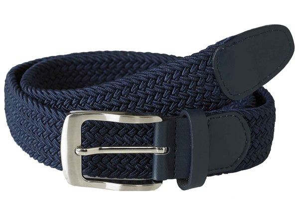 cabano D555 Dane Stretch Braided Belt K Navy