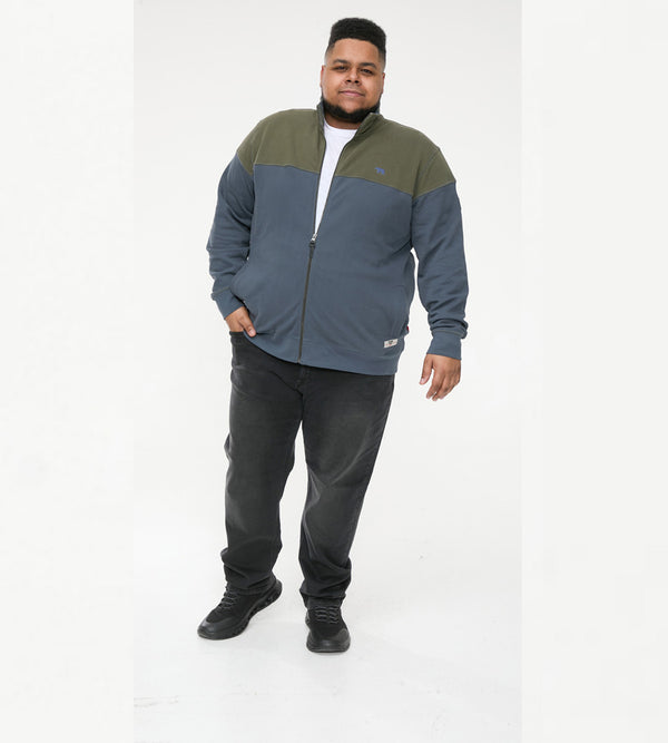 Cabano D555 Denham Sweat Jacket K Mid Blue