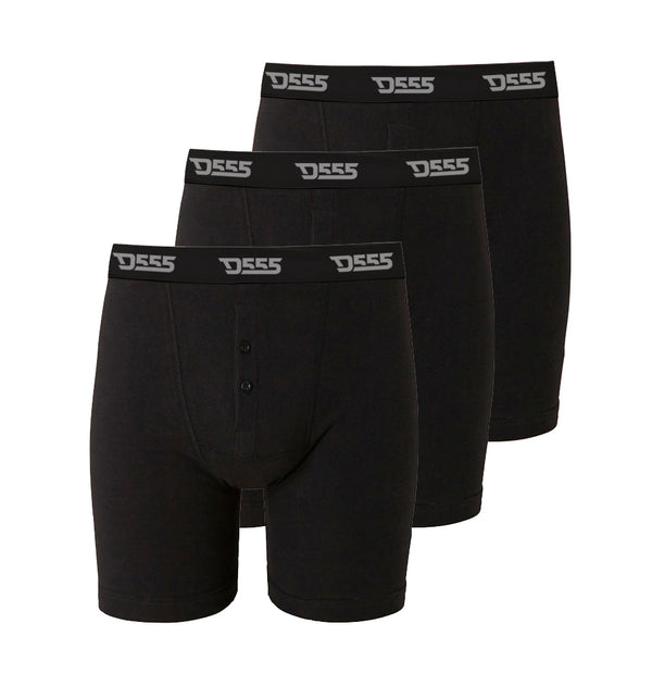 cabano D555 Driver2 3 Pack Boxer Shorts K Black