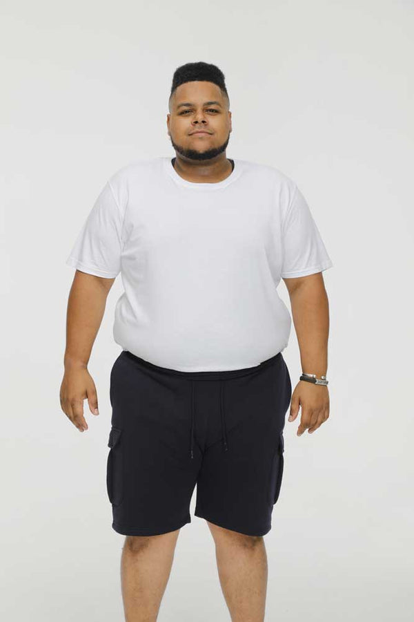 cabano D555 Fleece Cargo Shorts Cyrus1 K Navy