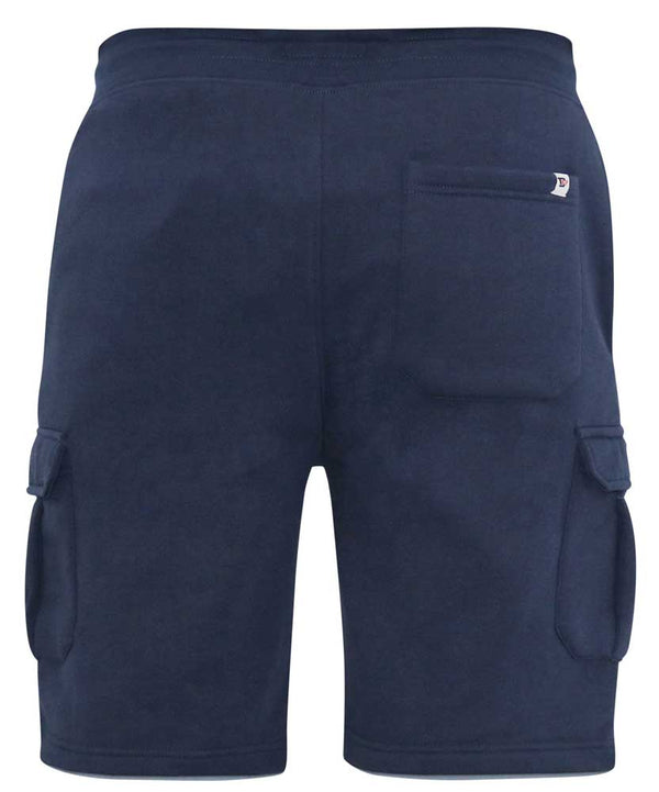 Cabano D555 Fleece Cargo Shorts Cyrus1 R Navy