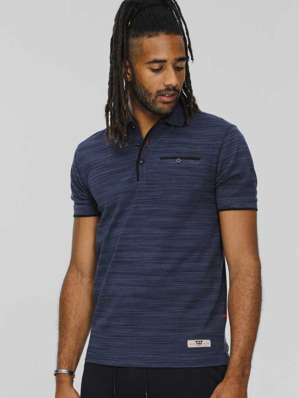 Cabano D555 Foxley Pique Polo Db R Dark Blue